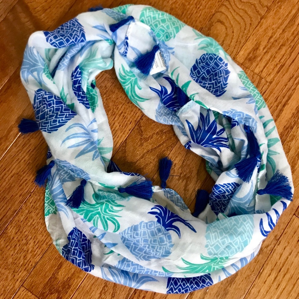 Pineapple Infinity Scarf
